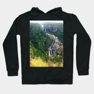 Blencoe Falls in flood - North Queensland Hoodie